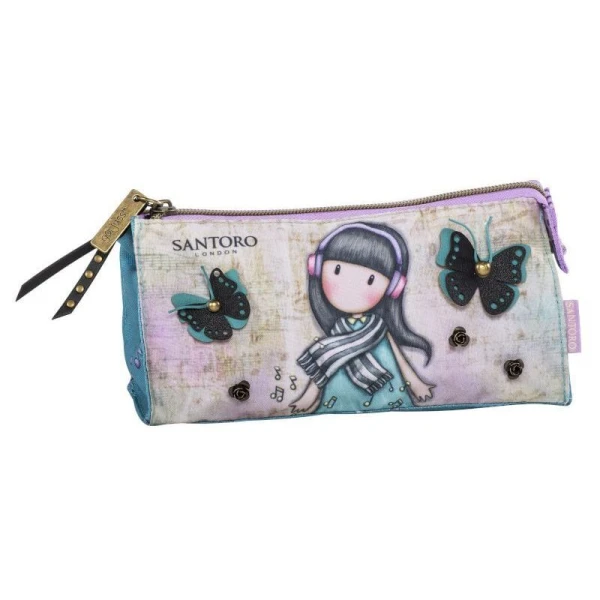 TRIANGLE PENCIL CASE GORJUSS LOST IN MUSIC