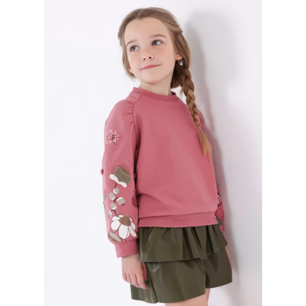 MAYORAL SKIRT TROUSERS LEATHERETTE GREEN