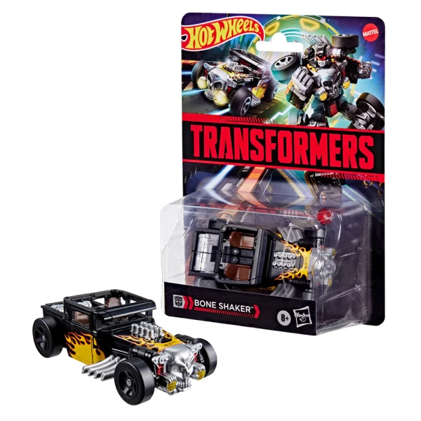 TRANSFORMERS COLLABORATIVE HOT WHEELS X BONE SHAKER ΜΕΤΑΤΡΕΠΟΜΕΝΗ ΦΙΓΟΥΡΑ ΔΡΑΣΗΣ