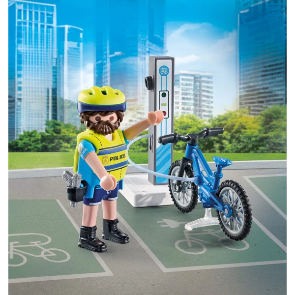 PLAYMOBIL ACTION HEROES POLICE BIKE PATROL