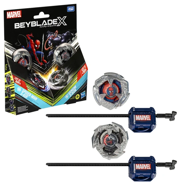 BEYBLADE X MARVEL SPIDERMAN vs VENOM