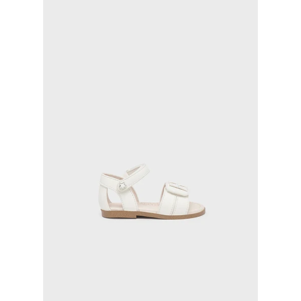 MAYORAL SANDALS RIBBONS WHITE