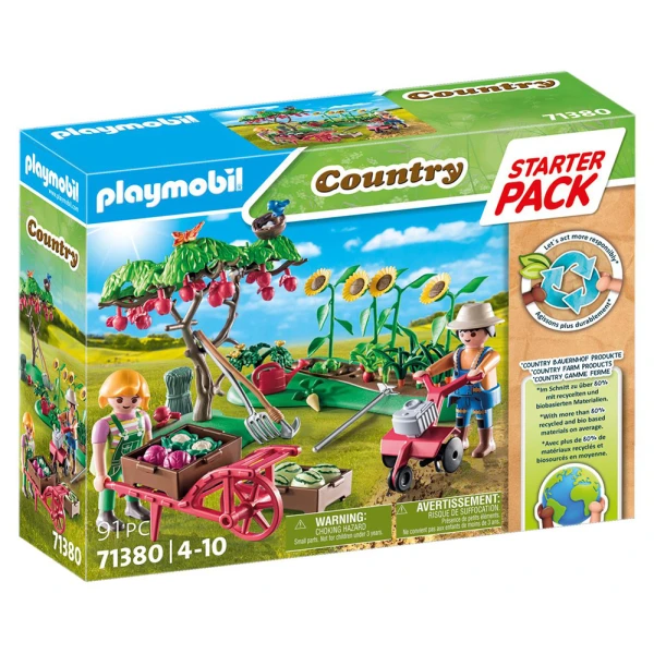 PLAYMOBIL COUNTRY STARTER PACK ΛΑΧΑΝΟΚΗΠΟΣ