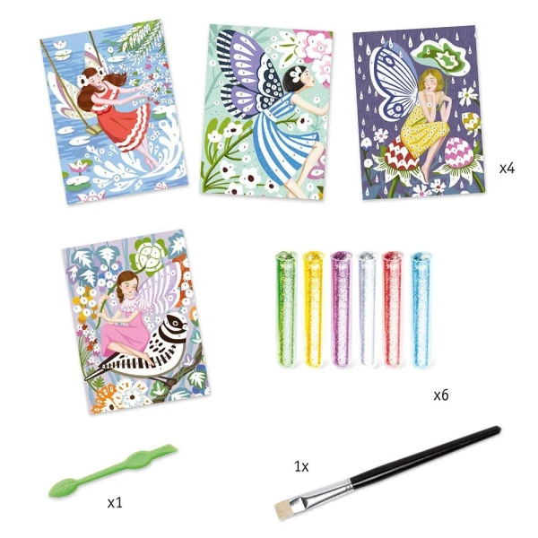 DJECO I CREATE FAIRY IMAGES WITH GLITTER