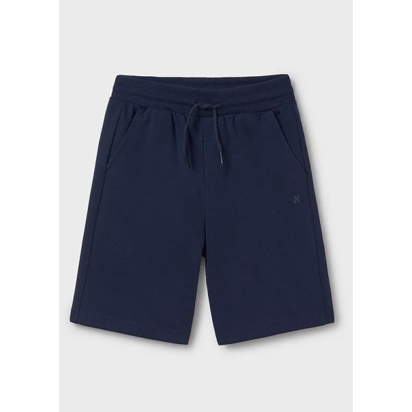 MAYORAL BERMUDA SHORTS SWEATER BASIC NAVY BLUE 