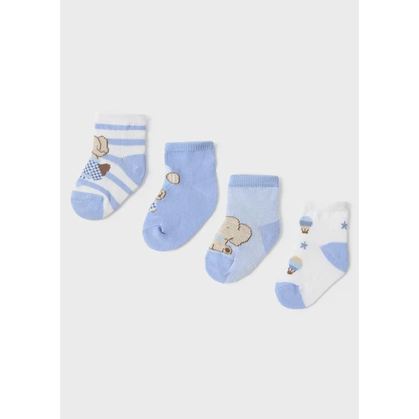 MAYORAL SET 4 SOCKS DARK AZURE