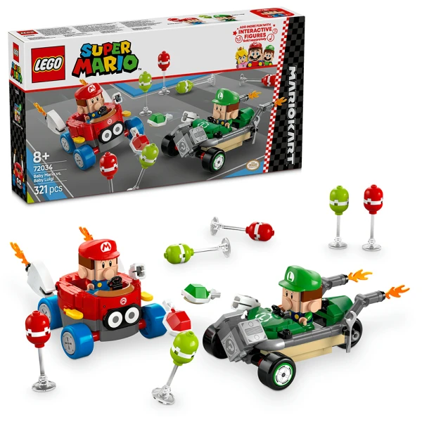 LEGO® SUPER MARIO™: MARIO KART™ – BABY MARIO VS. BABY LUIGI