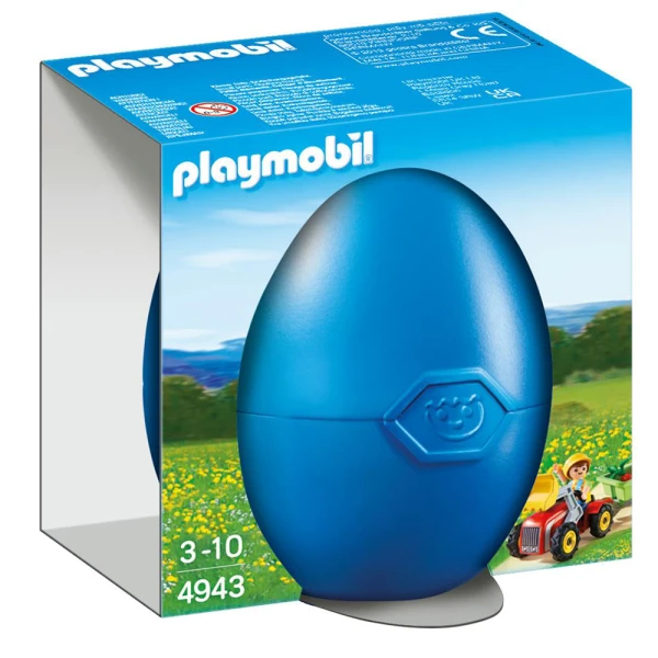 PLAYMOBIL ΠΑΣΧΑΛΙΝΗ ΕΚΠΛΗΞΗ - ΑΓΟΡΑΚΙ ΜΕ ΤΡΑΚΤΕΡ