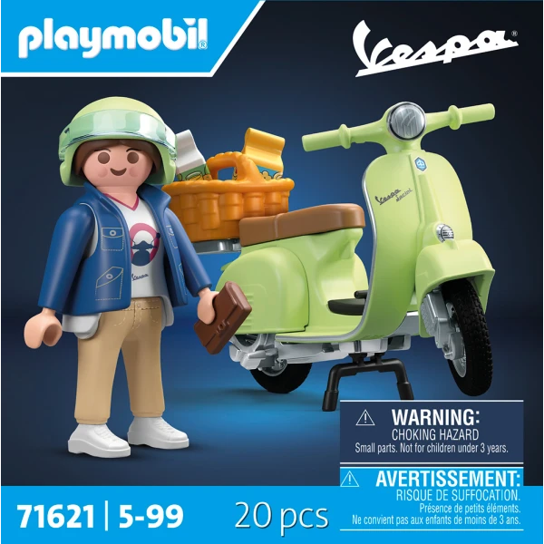 PLAYMOBIL VESPA GIRL WITH VESPA