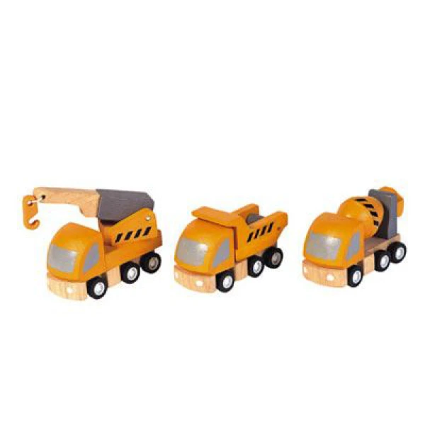 ΞΥΛΙΝΟ ΠΑΙΧΝΙΔΙ PLAN TOYS  HIGHWAY MAINTENANCE