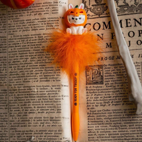 LEGAMI WRITING IS MAGIC LIGHT-UP GEL ΣΤΥΛΟ BUNNY PUMPKIN 0.7mm