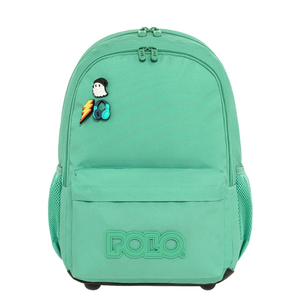POLO 2026 ΣΑΚΙΔΙΟ PINS ΣΜΑΡΑΓΔΙ