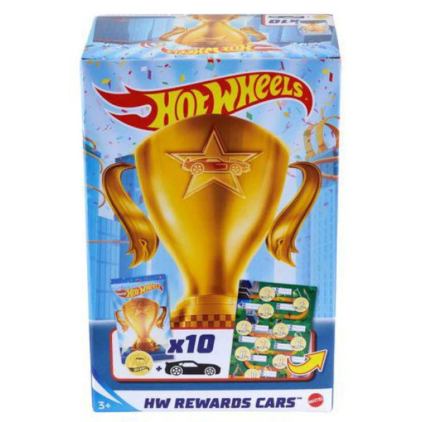 HOT WHEELS REWARDS CARS 10-PACK