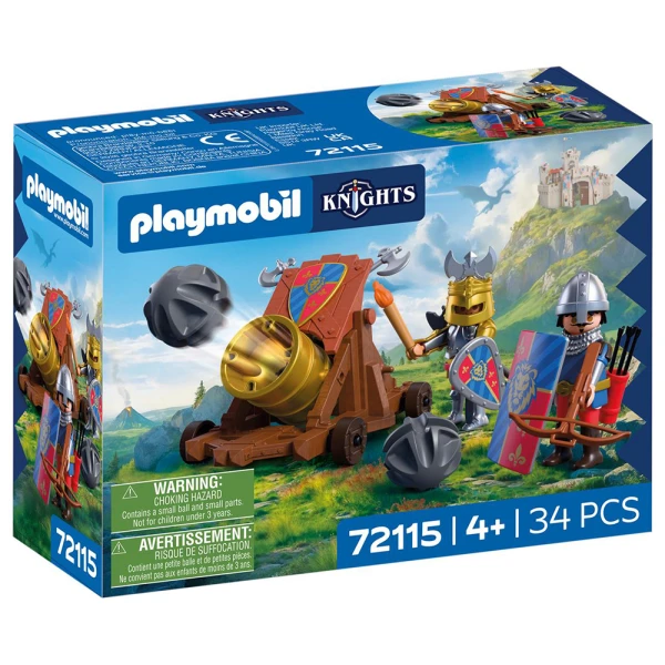 PLAYMOBIL KNIGHTS ΛΕΟΝΤΟΚΑΡΔΟΙ ΙΠΠΟΤΕΣ ΜΕ ΚΑΝΟΝΙ