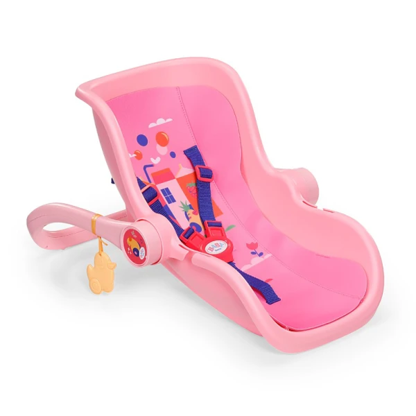 ZAPF CREATION BABY BORN PINK PORTABLE SEAT