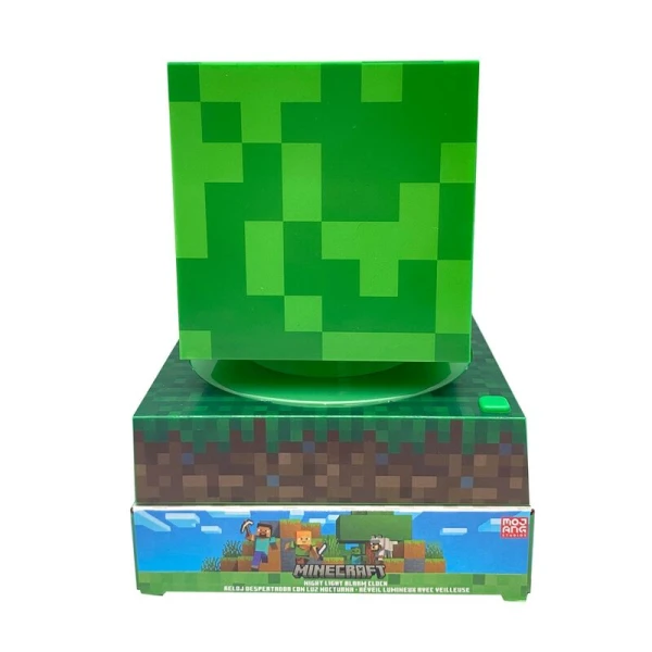 ΦΩΤΙΣΤΙΚΟ 3D ΜΕ ΞΥΠΝΗΤΗΡΙ ΚΑΙ ΗΜΕΡΟΜΗΝΙΑ MINECRAFT