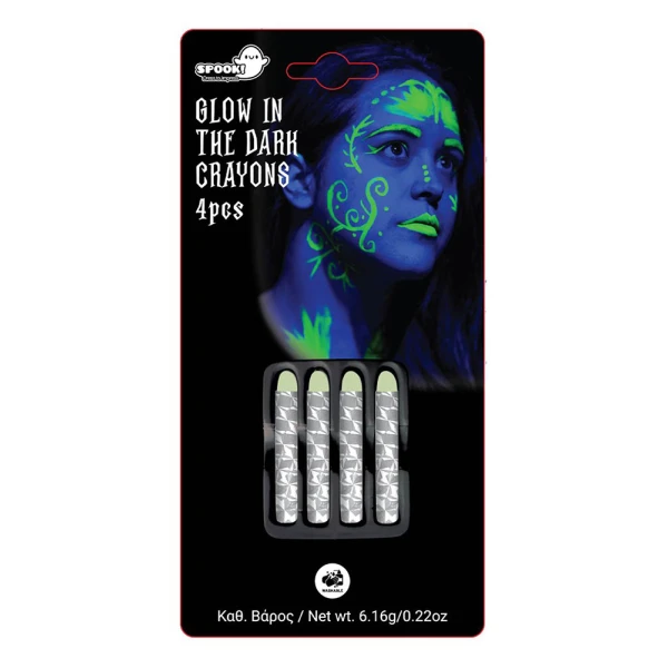 ΑΠΟΚΡΙΑΤΙΚΑ ΜΟΛΥΒΙΑ MAKEUP GLOW IN THE DARK 6.16gr