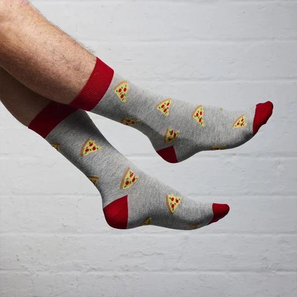 BOXT SOCKS UNISEX ΚΑΛΤΣΕΣ Νο 39-44 PIZZA SOCKS