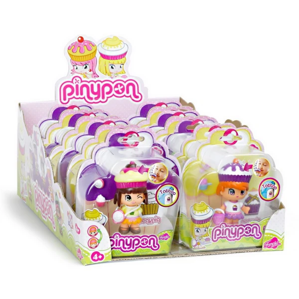 ΦΙΓΟΥΡΕΣ PINY PON CUPCAKE - ΣΕ 6 ΣΧΕΔΙΑ