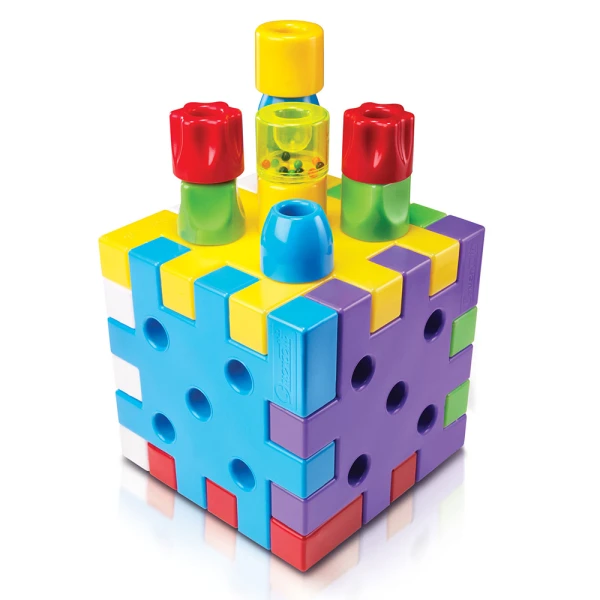 QUERCETTI CONSTRUCTION GAME QUBO INTELLIGENTE 19 pcs