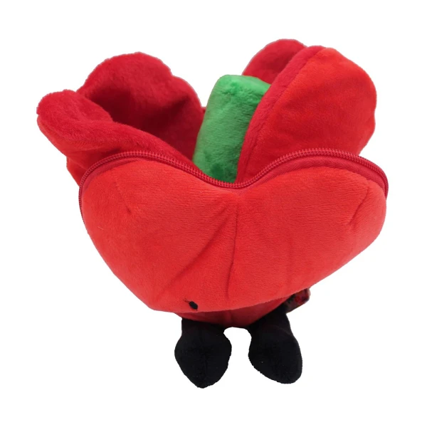 FLIPETZ REVERSIBLE PLUSH HEART FLOWER