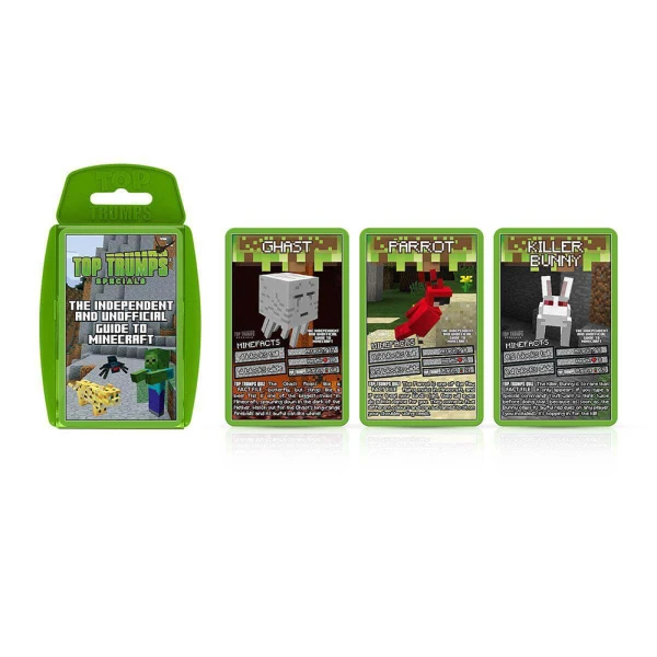 WINNING MOVES ΠΑΙΧΝΙΔΙ ΚΑΡΤΩΝ TOP TRUMPS SPECIALS - THE INDEPENDENT AND UNOFFICIAL GUIDE TO MINECRAFT - ΑΓΓΛΙΚΗ ΕΚΔΟΣΗ