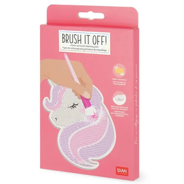 LEGAMI BRUSH IT OFF - ΕΠΙΦΑΝΕΙΑ ΚΑΘΑΡΙΣΜΟΥ ΠΙΝΕΛΟΥ MAKE UP - ΜΟΝΟΚΕΡΟΣ