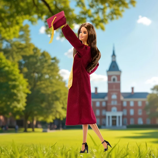 BARBIE SIGNATURE DOLL GRADUATION WISHES