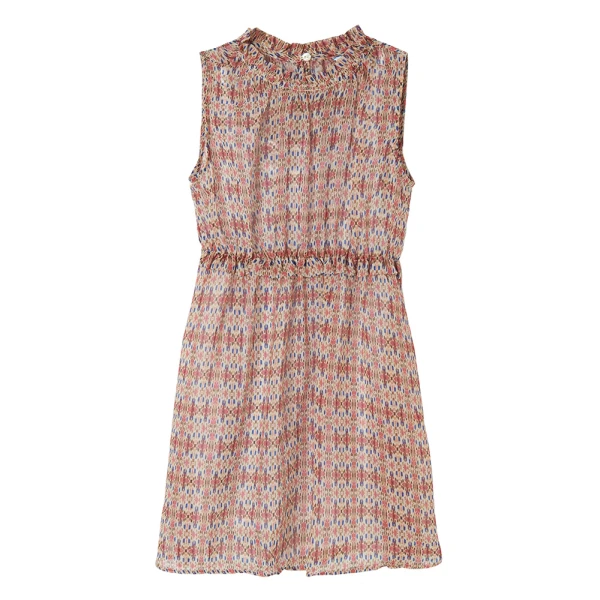 MAYORAL STAMPED DRESS BATIK AMARANTH