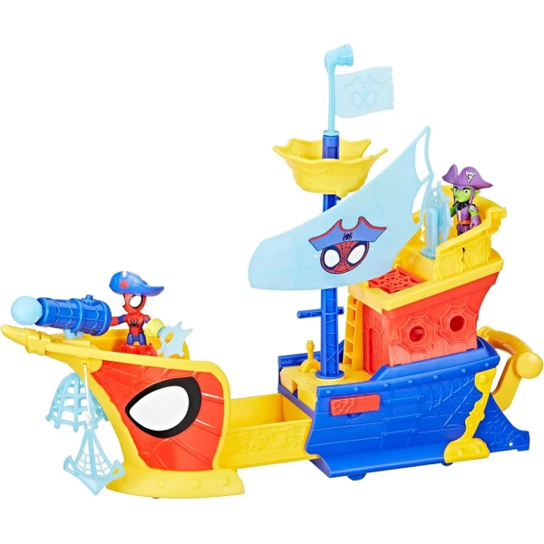 SPIDEY AND HIS AMAZING FRIENDS WEBS AHOY BUBBLE SHIP