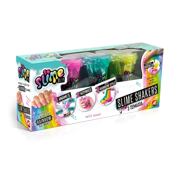 SLIMY SO SLIMNE DIY 3 JARS - 2 COLOURS