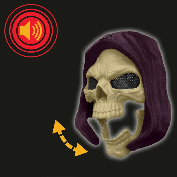 MASTERS OF THE UNIVERSE SKELETOR MASK WITH LIGHTS AND SOUNDS