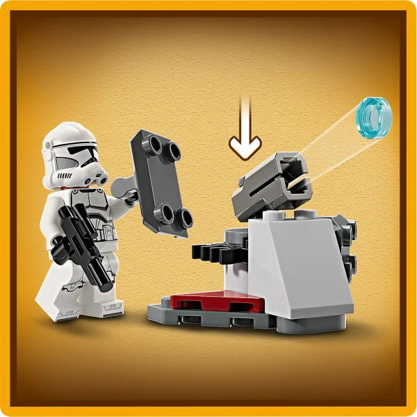 LEGO® STAR WARS™ ΠΑΚΕΤΟ ΜΑΧΗΣ ΜΕ ΣΤΡΑΤΙΩΤΕΣ ΚΛΩΝΟΥΣ™ & ΑΝΔΡΟΕΙΔΗ ΜΑΧΗΣ™