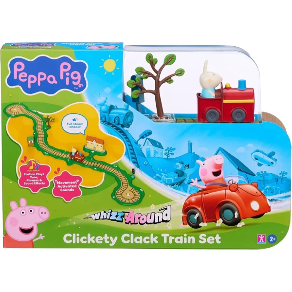 PEPPA PIG WHIZZ AROUND PLAYSET GRANDPA PIG TRAIN