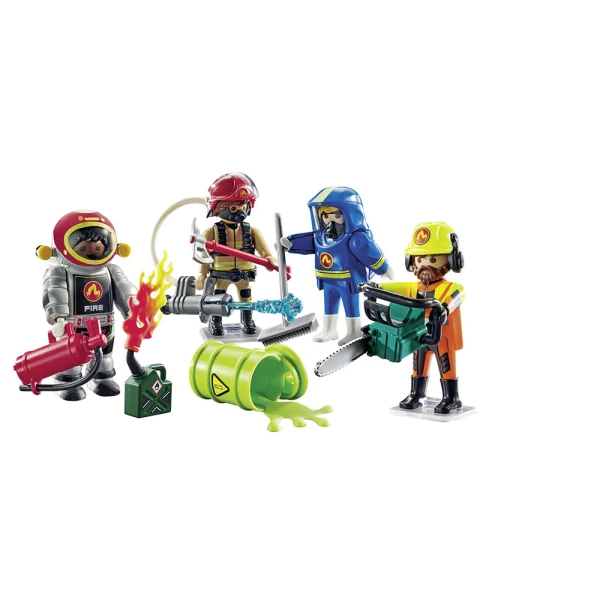 PLAYMOBIL CITY ACTION MY FIGURES: FIRE RESCUE