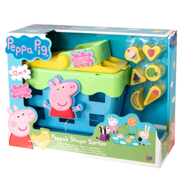 PEPPA PIG PEPPA\'S SHAPE SORTER PICNIC SET