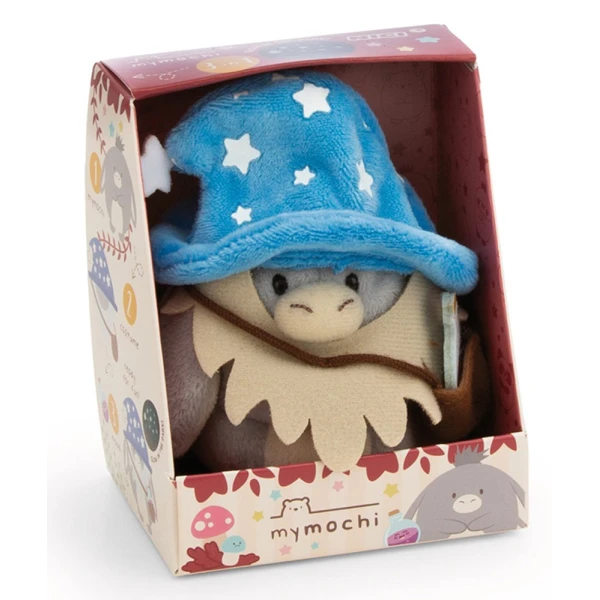 MY MOCHI PLUSH 8 cm IN GIFT BOX - DONKEY EARL WIZARD COSTUME