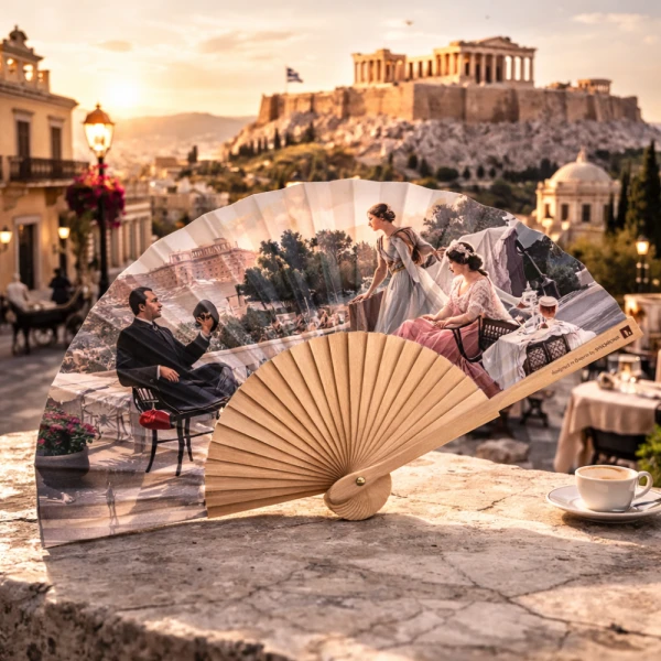 ΒΕΝΤΑΛΙΑ ΞΥΛΙΝΗ 23εκ. - ACROPOLIS VIEW