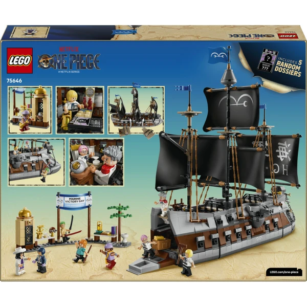 LEGO ONE PIECE GARPS MARINE BATTLESHIP