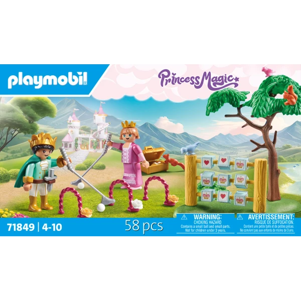 PLAYMOBIL PRINCESS MAGIC GARDEN WITH ROYAL GAMES
