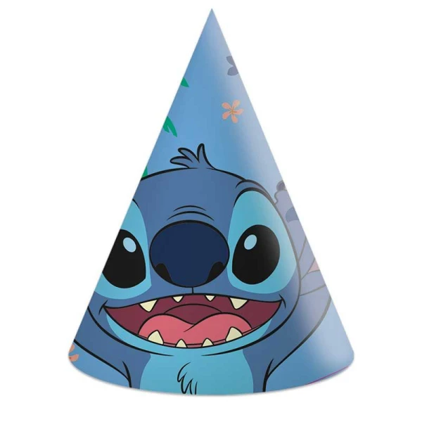 FSC PAPER HATS 6 pcs STITCH