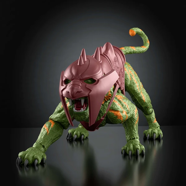 MASTERS OF THE UNIVERSE COLLECTIBLE BATTLE CAT WITH ACCESSORIES