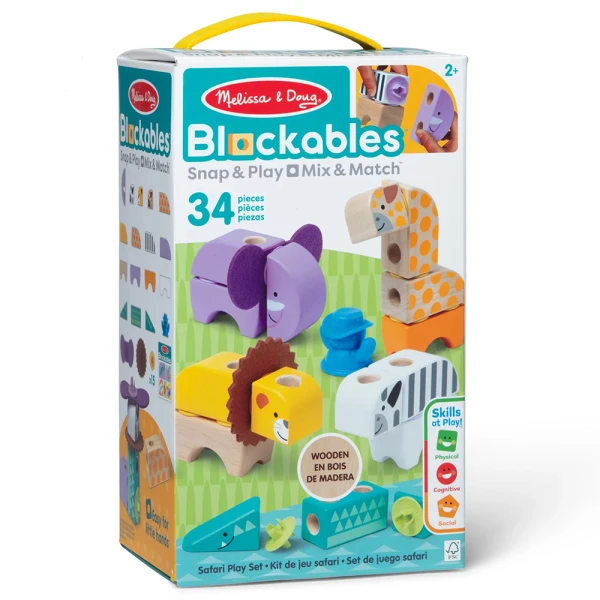 MELISSA & DOUG BLOCKABLES ΣΕΤ ΣΑΦΑΡΙ