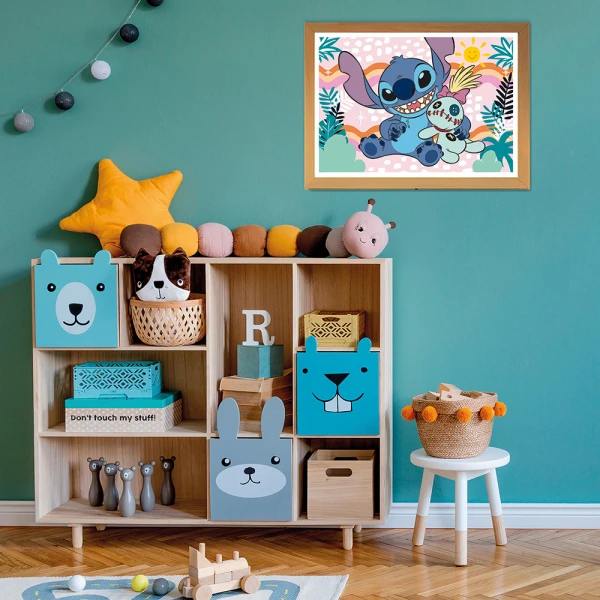 CLEMENTONI ΠΑΙΔΙΚΟ ΠΑΖΛ SUPER COLOR 60 ΤΜΧ STITCH