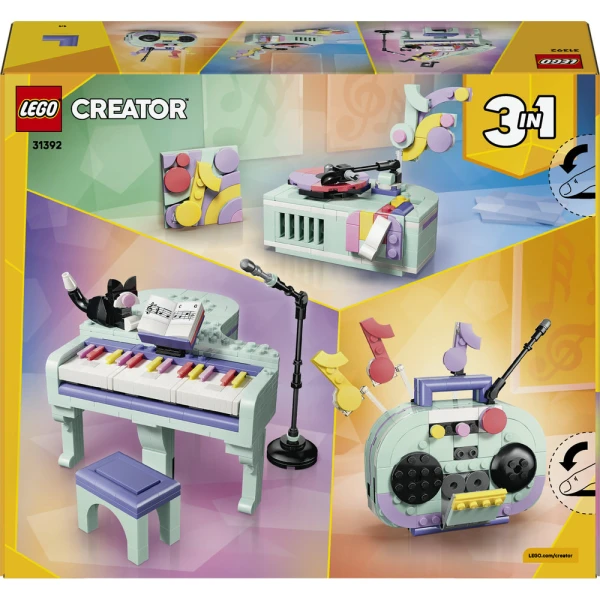 LEGO CREATOR 3IN1 MUSIC DECOR PIANO WITH CAT