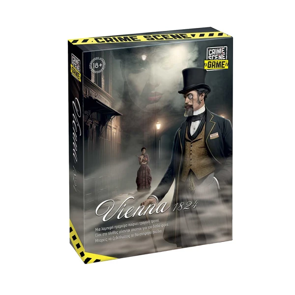 AS GAMES BOARD GAME CRIME SCENE VIENNA 1824 FOR AGES 18+ AND 1+ PLAYERS