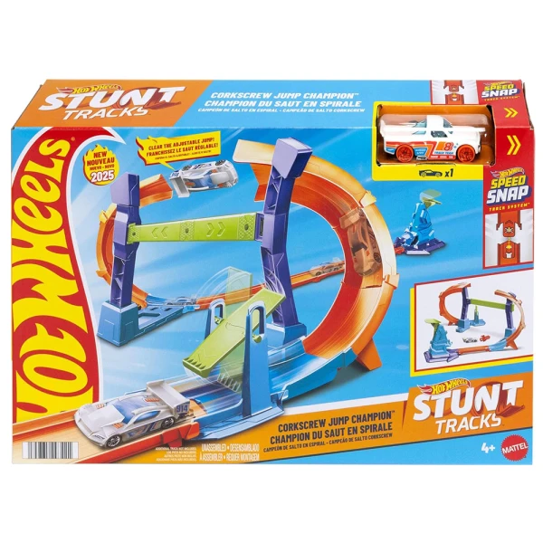 HOT WHEELS ΠΙΣΤΑ CORKSCREW JUMP CHAMPION
