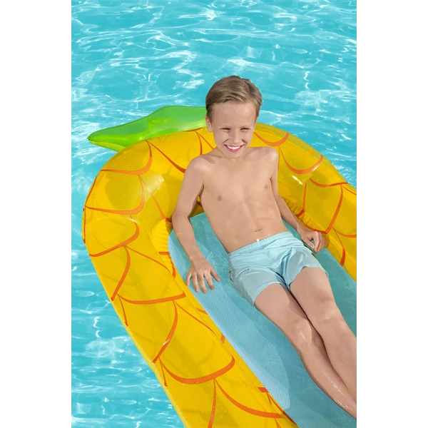BESTWAY INFLATABLE SWEET SUMMER LOUNGE 186X112 cm PINEAPPLE
