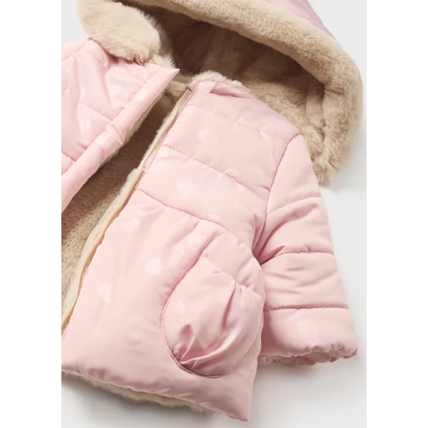 MAYORAL JACKET DOUBLE-SIDED BABY PINK