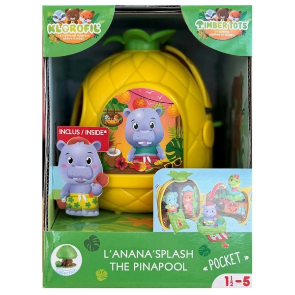 KLOROFIL EDUCATIONAL TOY THE TROPICAL PINEAPPLE HOTEL POCKET